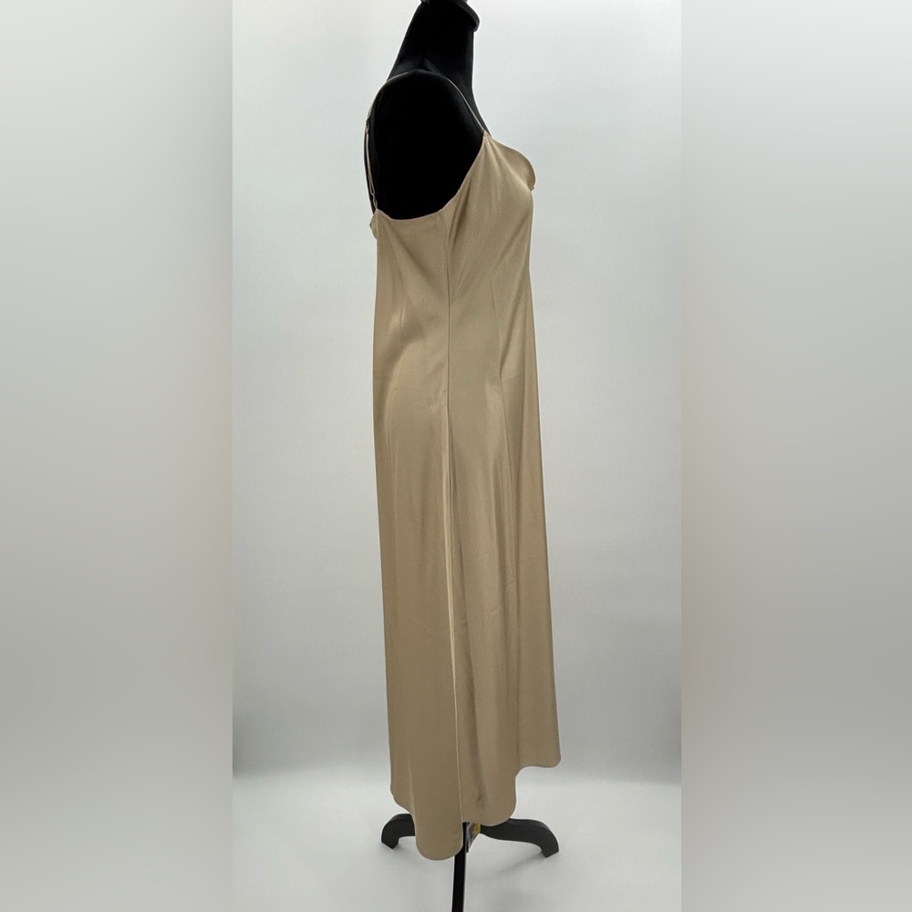J Crew Gwyneth slip dress in luster charmeuse size 4 BV496 NWT‎ flaw - Picture 5 of 13